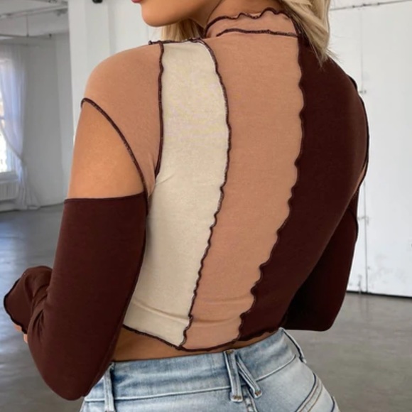 MULTI TONE TOP - Picture 3 of 12